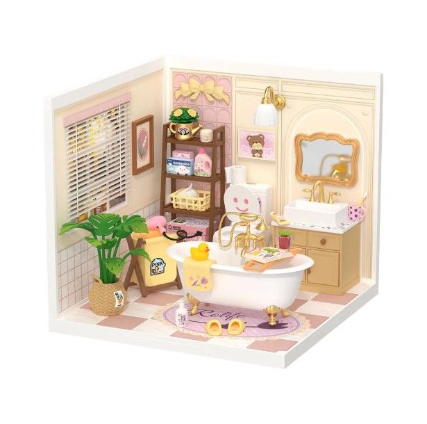 Maison miniature DIY Rolife Salle de bain Pop Bubble (8 ans et +)