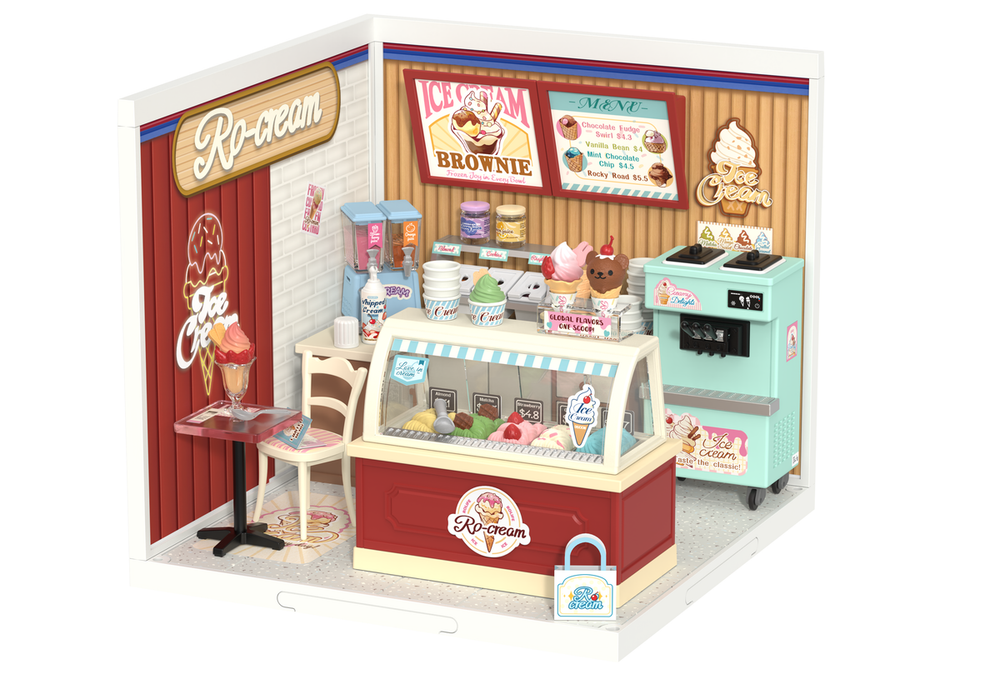 Maison miniature DIY Rolife Crème glacée savoureuse (14 ans et +)