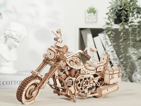 Maquette en bois DIY ROKR motocyclette (14 ans et +)