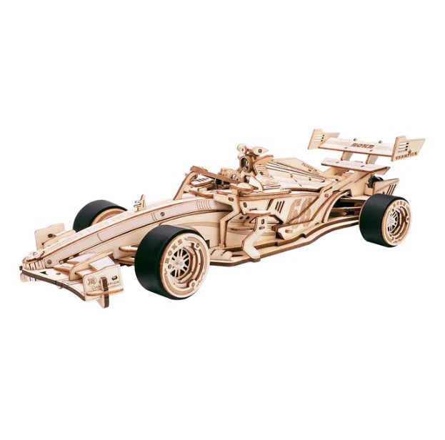 Maquette en bois DIY ROKR Voiture de course F1 (14 ans et +)
