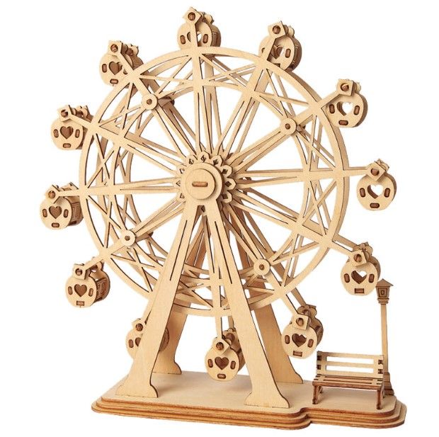 Maquette en bois DIY Rolife Grande roue (8 ans et +)