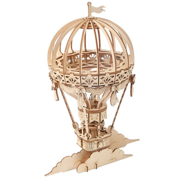 Maquette en bois DIY Rolife Montgolfière (14 ans et +)