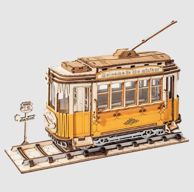 Maquette en bois DIY Rolife Tramway (8 ans et +)