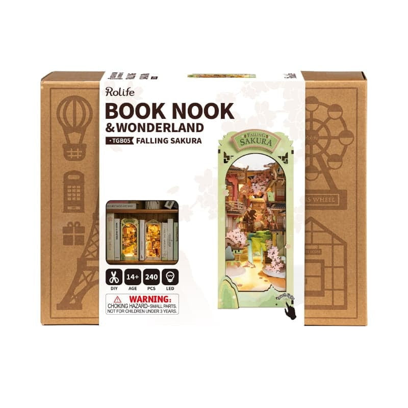 Book Nook DIY Rolife Magasin Falling Sakura (14 ans et +)