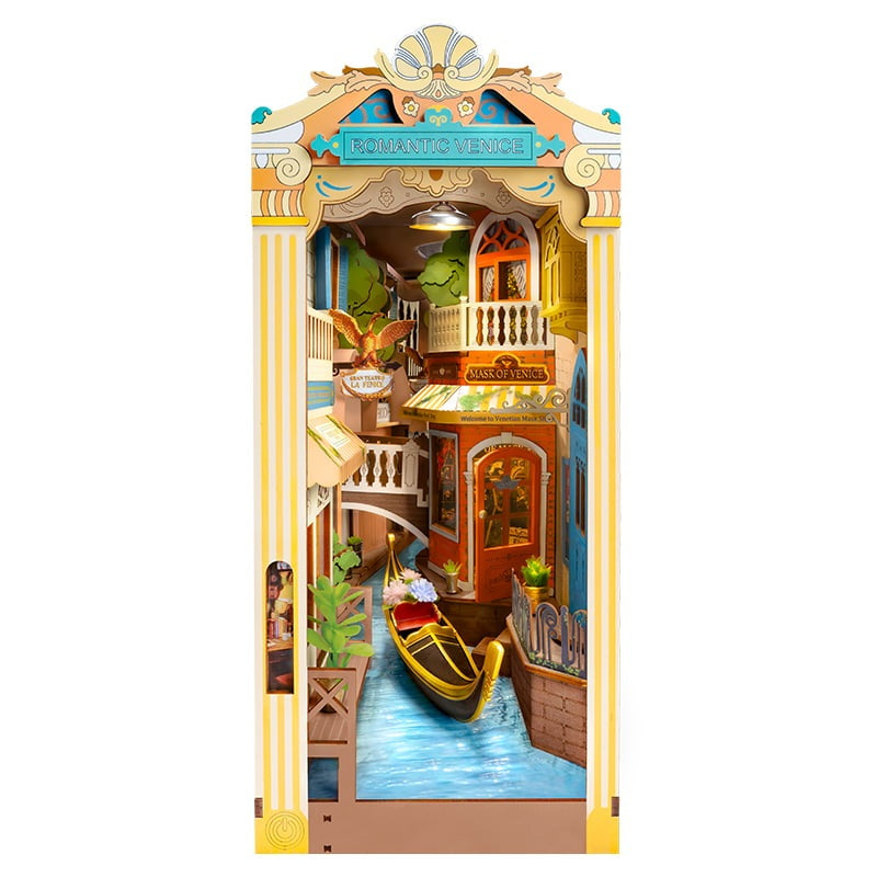 Book Nook DIY Rolife Venise romantique (14 ans et +)