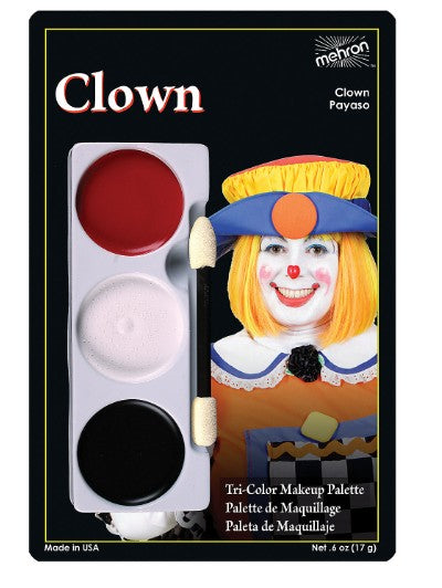 Palette de maquillage Mehron clown