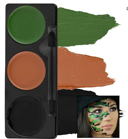 Palette de maquillage Mehron camouflage