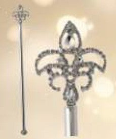 Sceptre fleur de Lys en argent