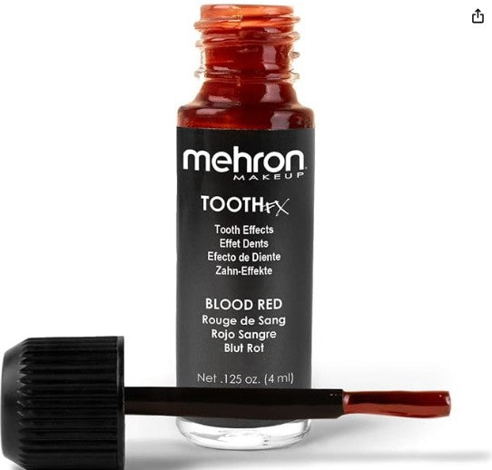 Fixatif pour dent 25 oz Mehron rouge sang