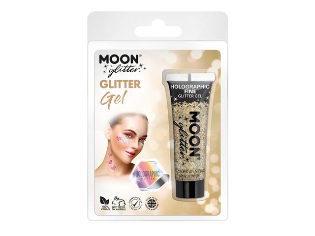 Gel avec brillants holographiques fins Moon Glitter