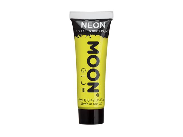 Peinture pour visage et corps UV Moon Glow