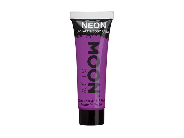 Peinture pour visage et corps UV Moon Glow