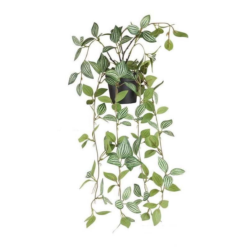 Plante artificielle pendante en pot