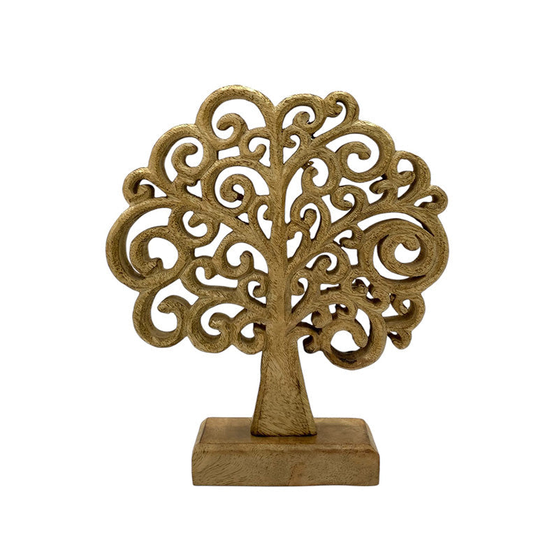 Arbre décoratif en bois