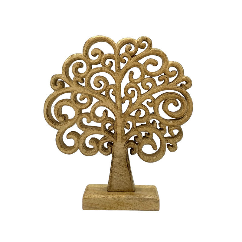 Arbre décoratif en bois
