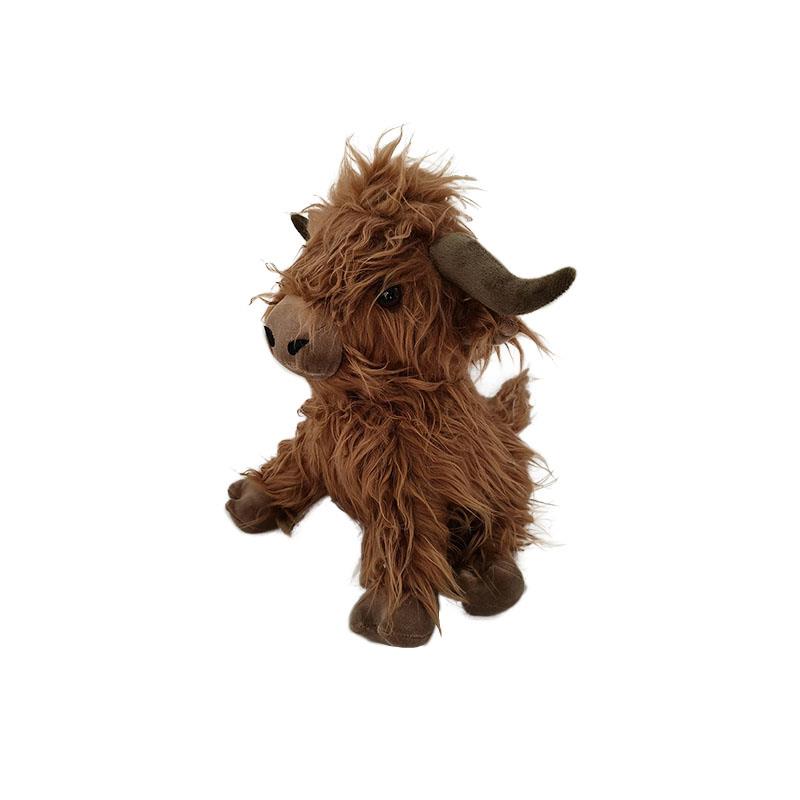 Butoir de porte 29 cm x 29 cm x 23 cm vache Highland