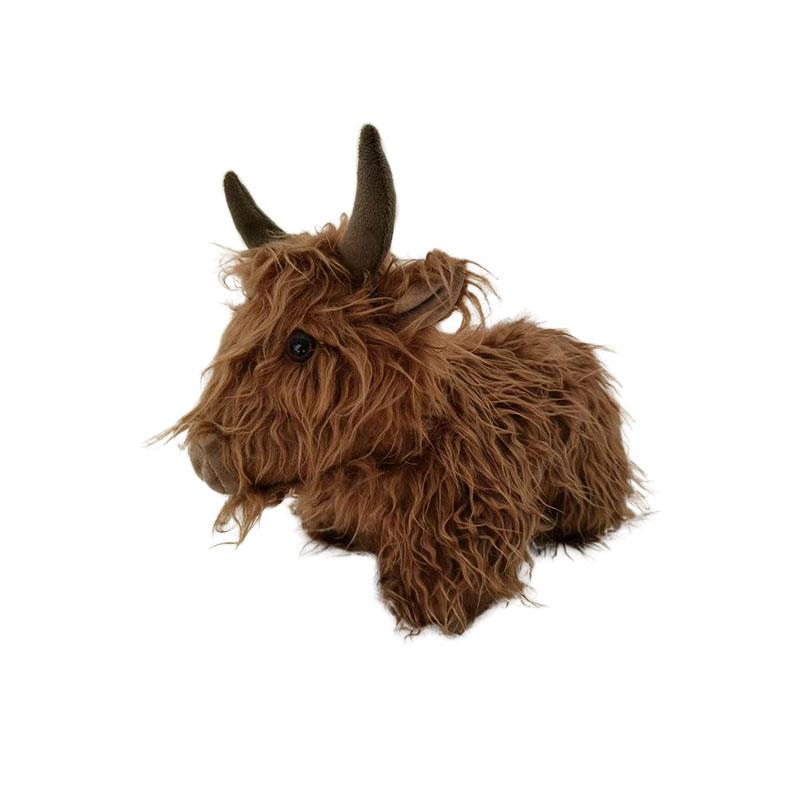 Butoir de porte 25 cm x 32 cm x 12 cm vache Highland