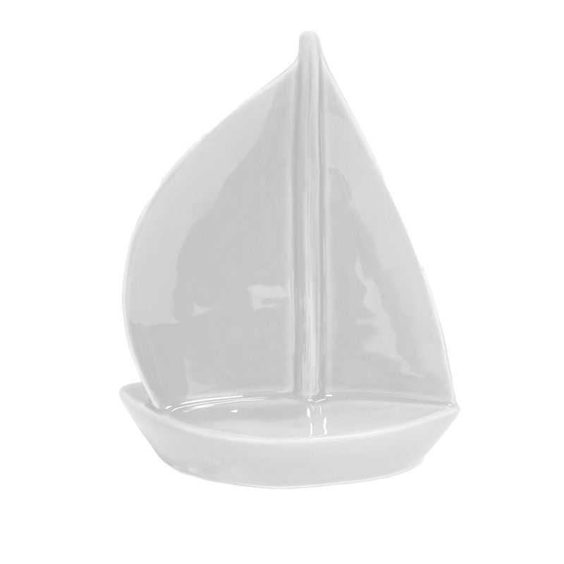 Voilier décoratif blanc