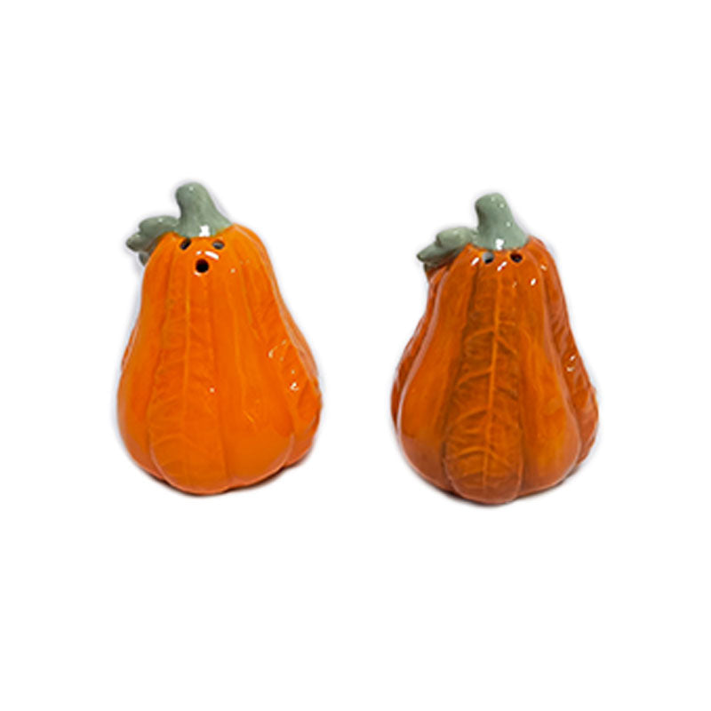 Ensemble de salière et poivrière 5 po citrouille