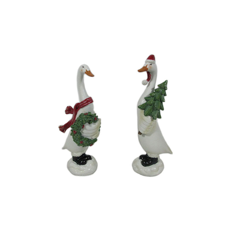 Canards de Noël 10 po x 4 po x 3 po