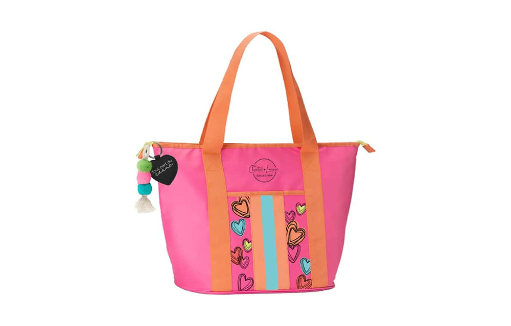 Sac à lunch rose Tout part du coeur Chantal Lacroix