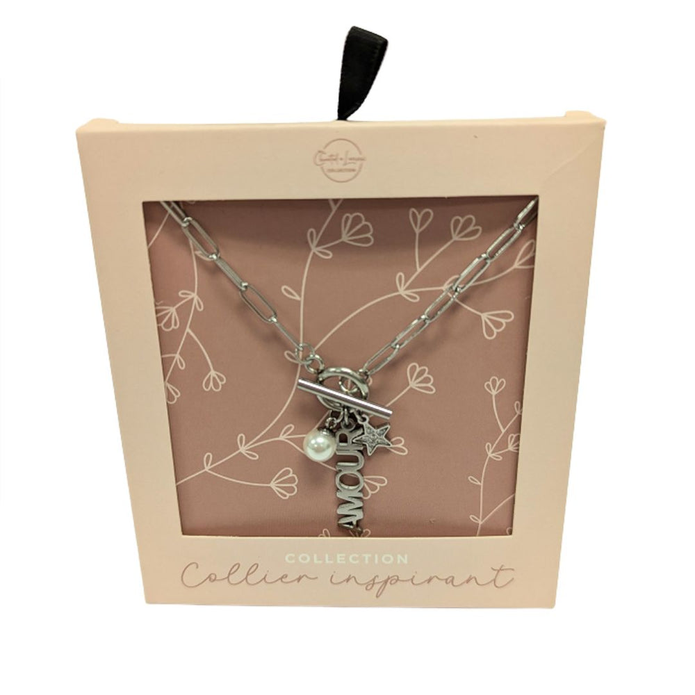 Collier inspirant Amour