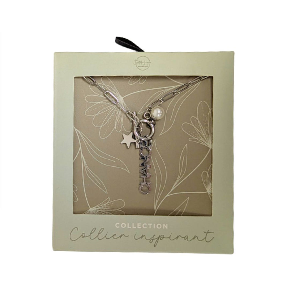 Collier inspirant Chance