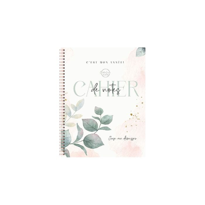 Cahier de notes Chantal Lacroix "J'ose me dépasser"
