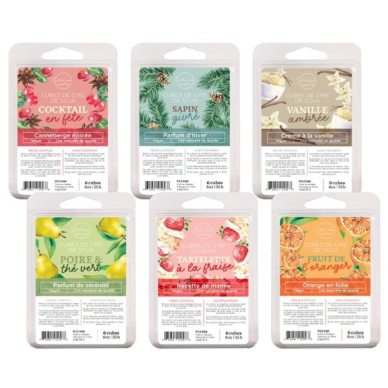 Cube de cire de soya Chantal Lacroix