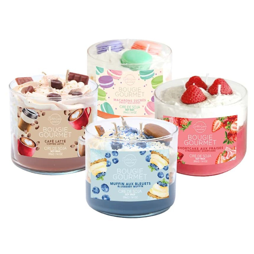 Chandelle de soya 14 oz Gourmet