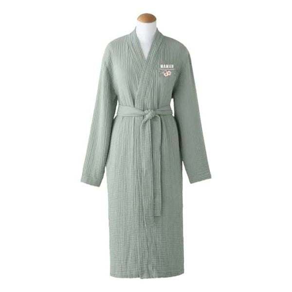 Robe de chambre verte Chantal Lacroix - Maman