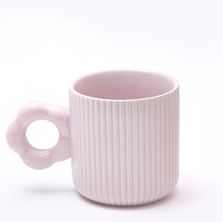 Tasse à café rétro florale Chantal Lacroix