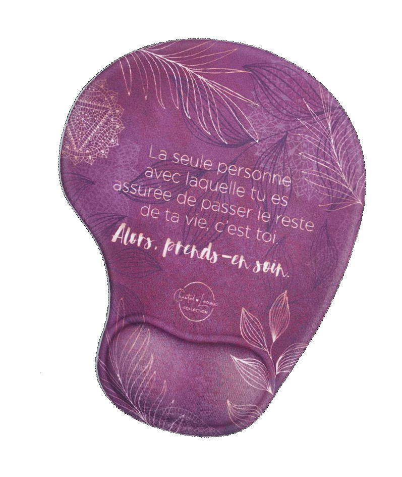 Tapis de souris mauve Chantal Lacroix