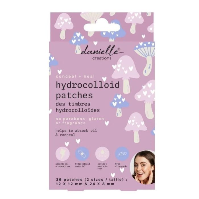 Timbres hydrocolloïdes en forme de champignon (Paquet de 72)