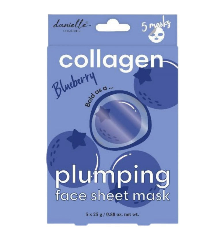 Masque de collagène repulpant (Paquet de 5)