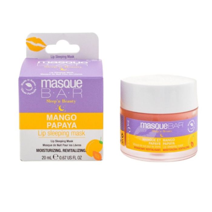 Masque de nuit pour lèvres 20 ml mangue et papaye