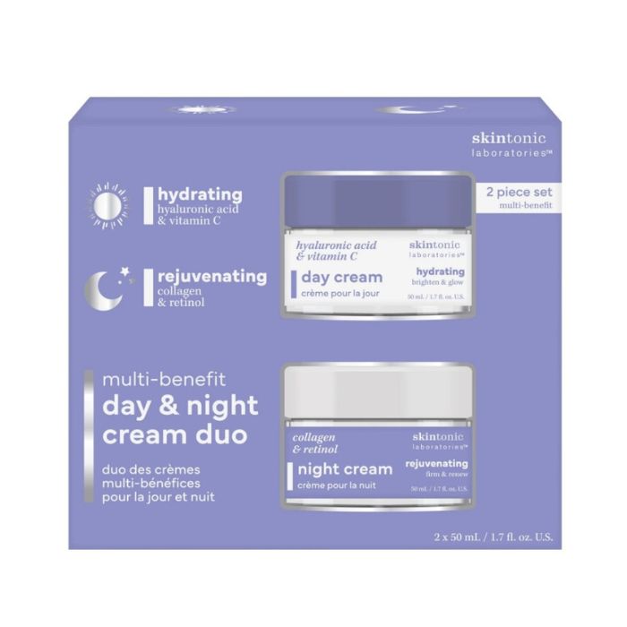 Duo crème de jour et de nuit 50 ml (Paquet de 2)