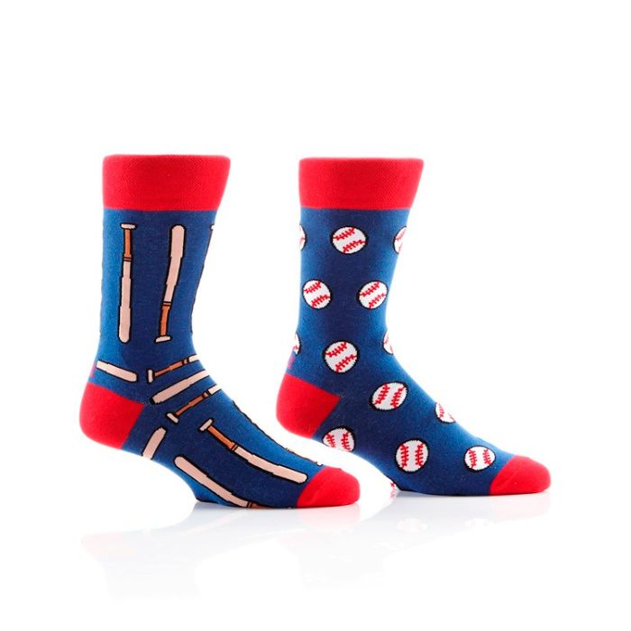 Bas pour homme à motifs bâtons et balles de baseball