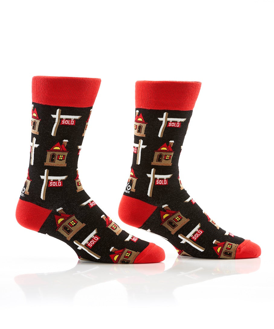Bas pour homme Yo Sox immobilier maison vendue