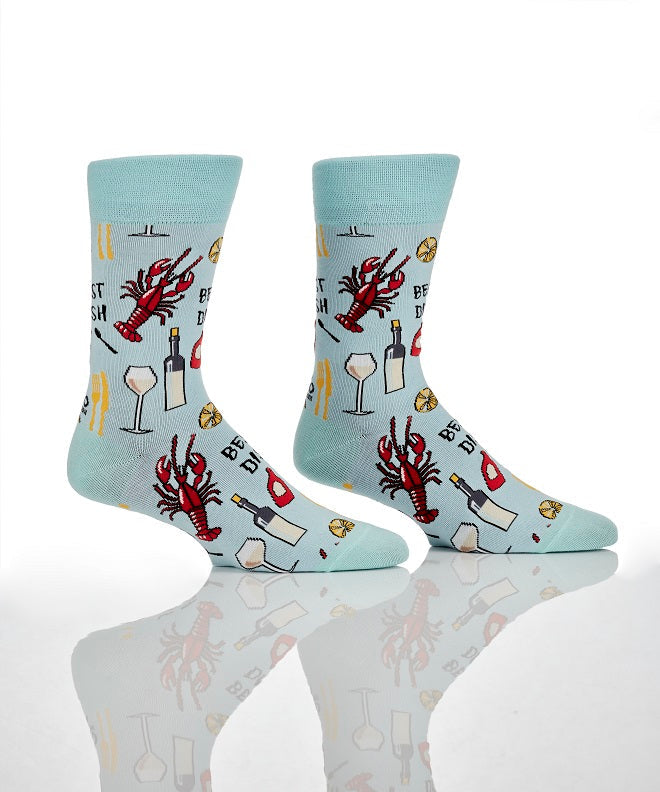 Bas pour homme Yo sox homard et breuvage
