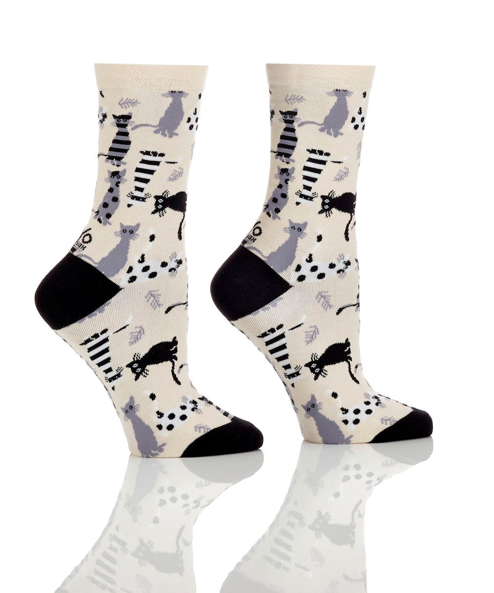 Bas pour femme Yo Sox chats