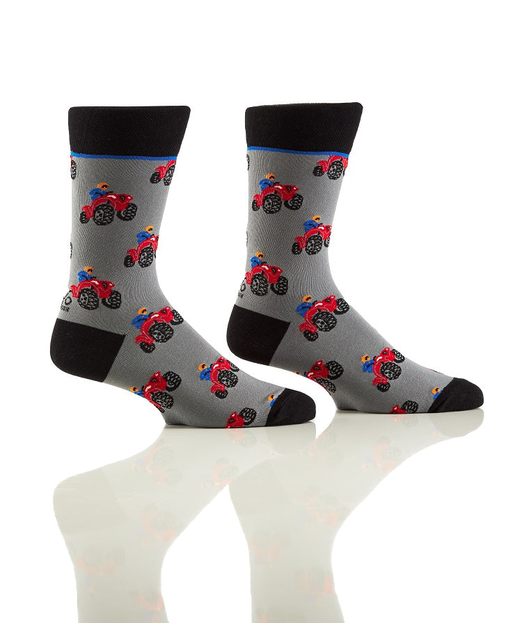 Bas pour homme à motifs quatre roues