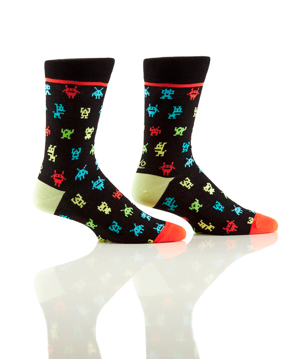 Bas pour homme Yo Sox monstres numériques anciens