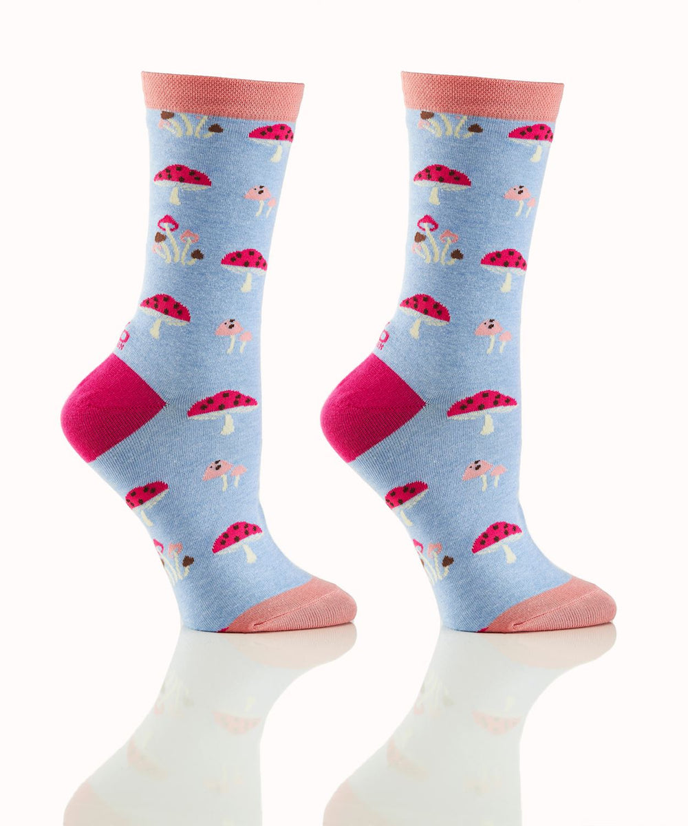 Bas pour femme Yo Sox champignon