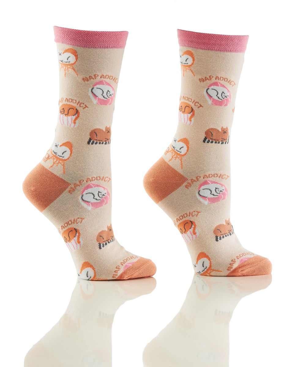Bas pour femme Yo Sox chats couchés
