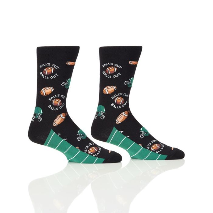 Bas pour homme à motifs ballons football Fall's out