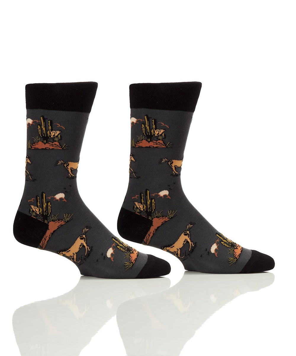 Bas pour homme Yo Sox chevaux désert