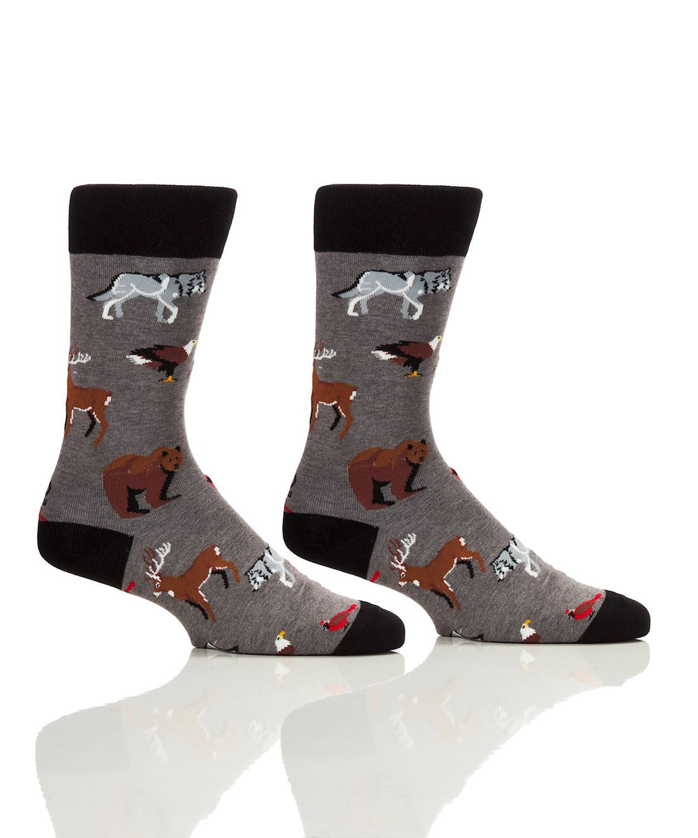 Bas pour homme Yo Sox animaux de la forêt