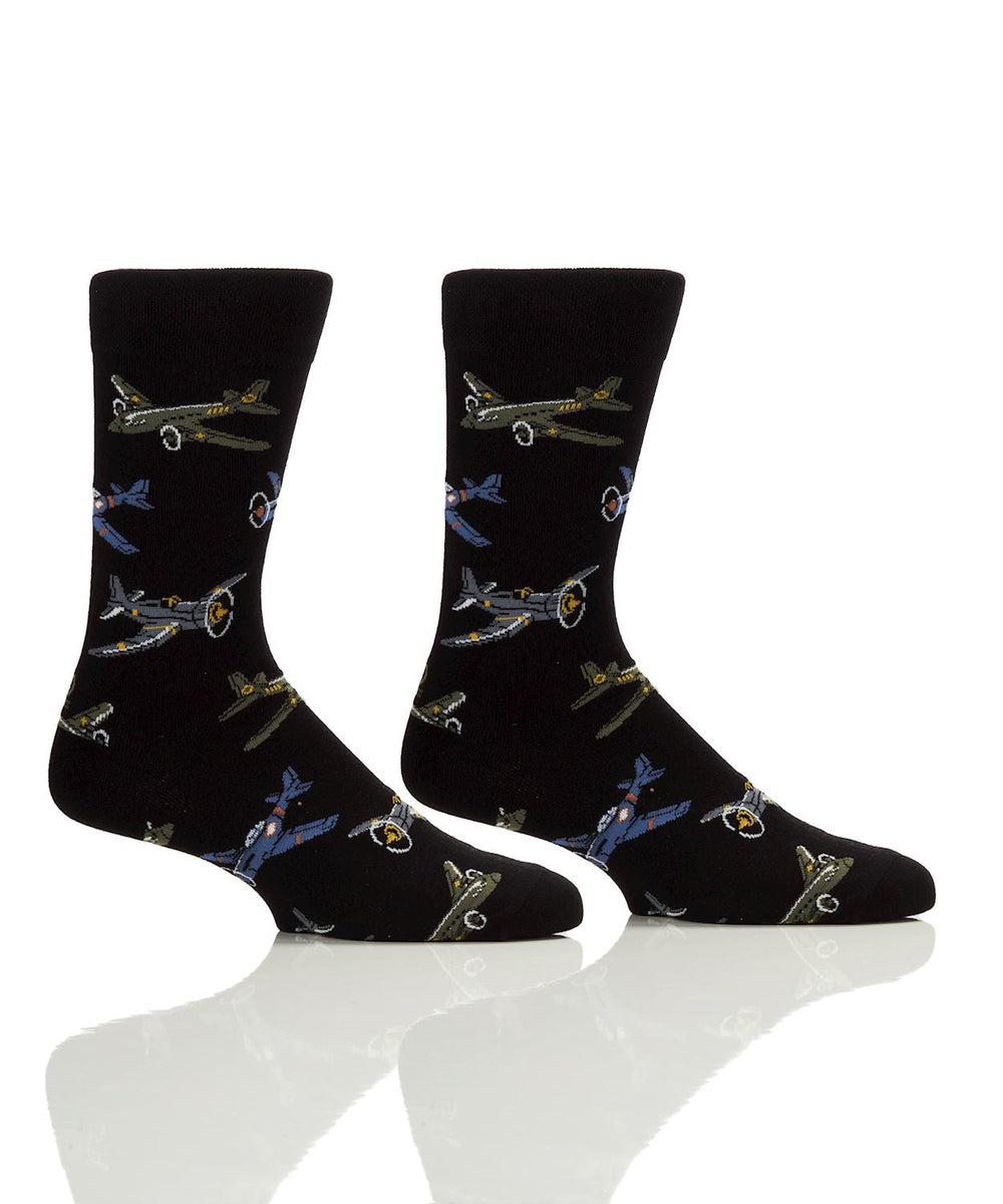 Bas pour homme Yo Sox avion vintage