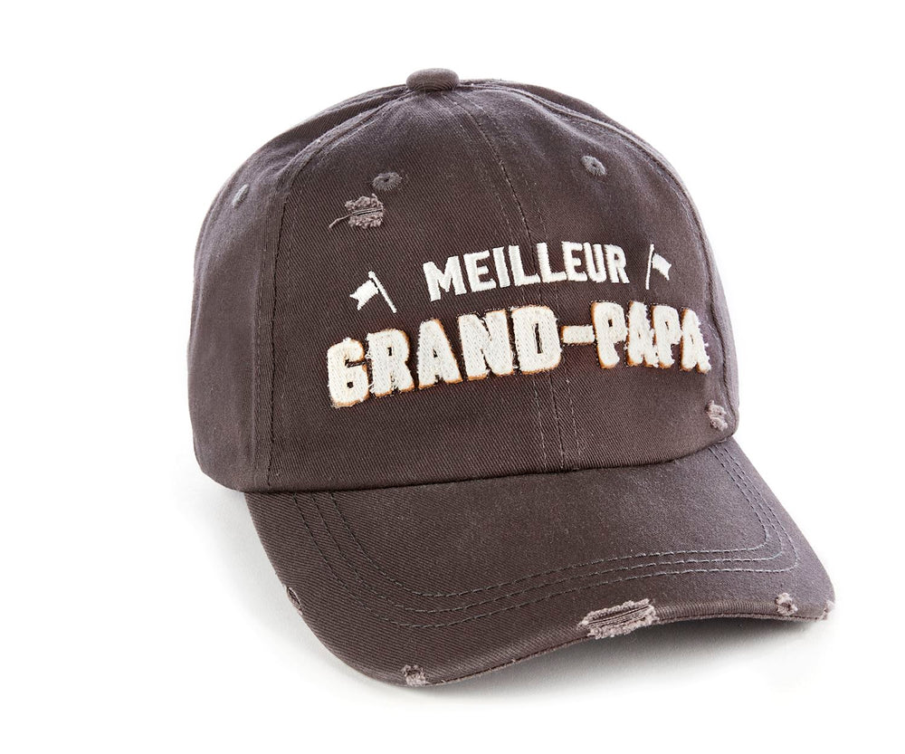 Casquette noire meilleur grand-papa